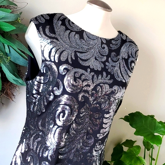 Le Chateau Sequin Mini Dress - Picture 2 of 6